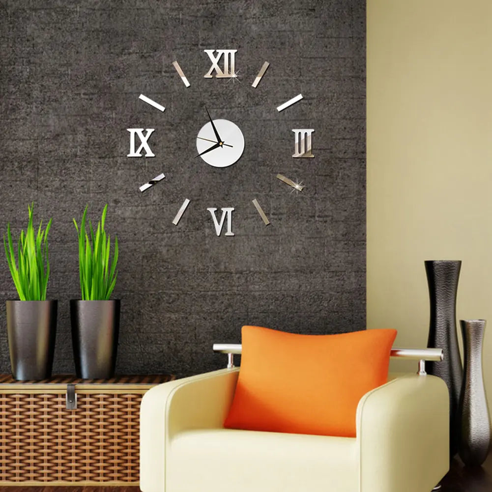 Silent Quartz Roman Elegance Clock