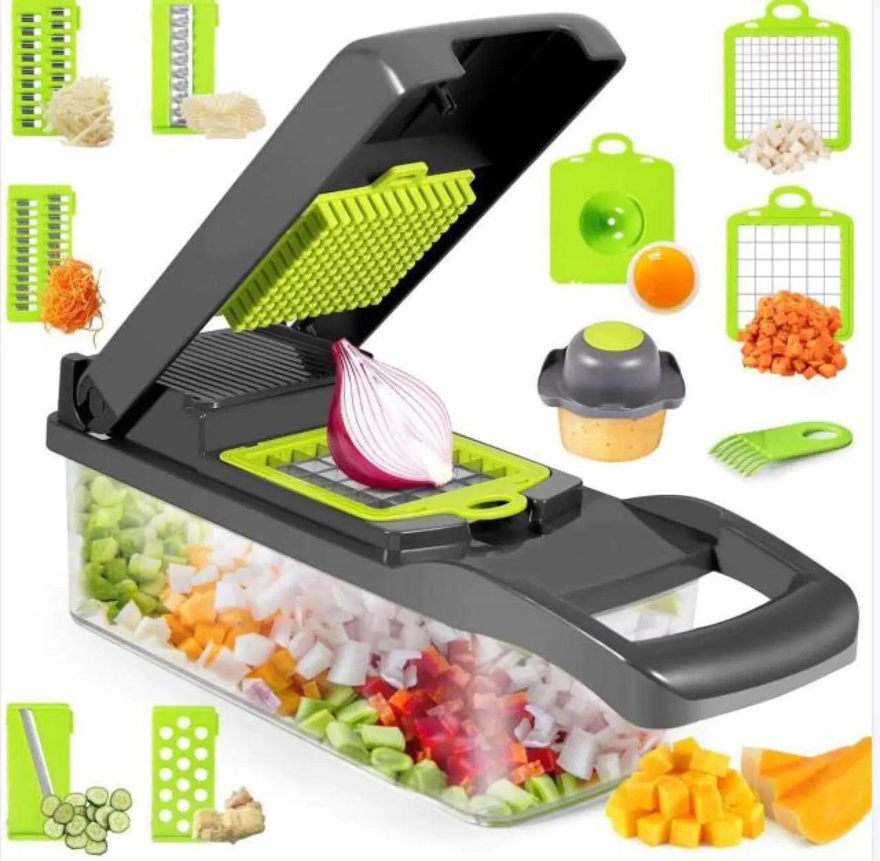 Precision Culinary Vegetable Chopper