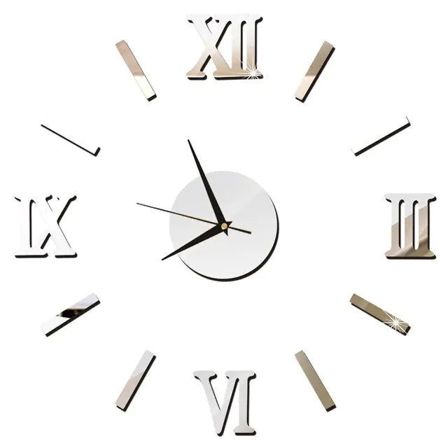 Silent Quartz Roman Elegance Clock