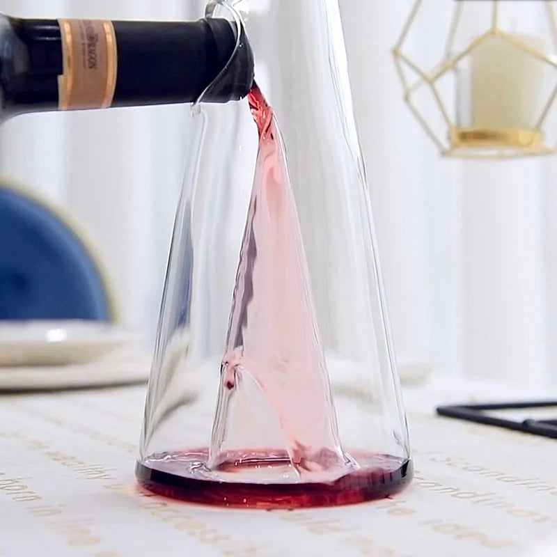 Premium Transparent Wine Decanter