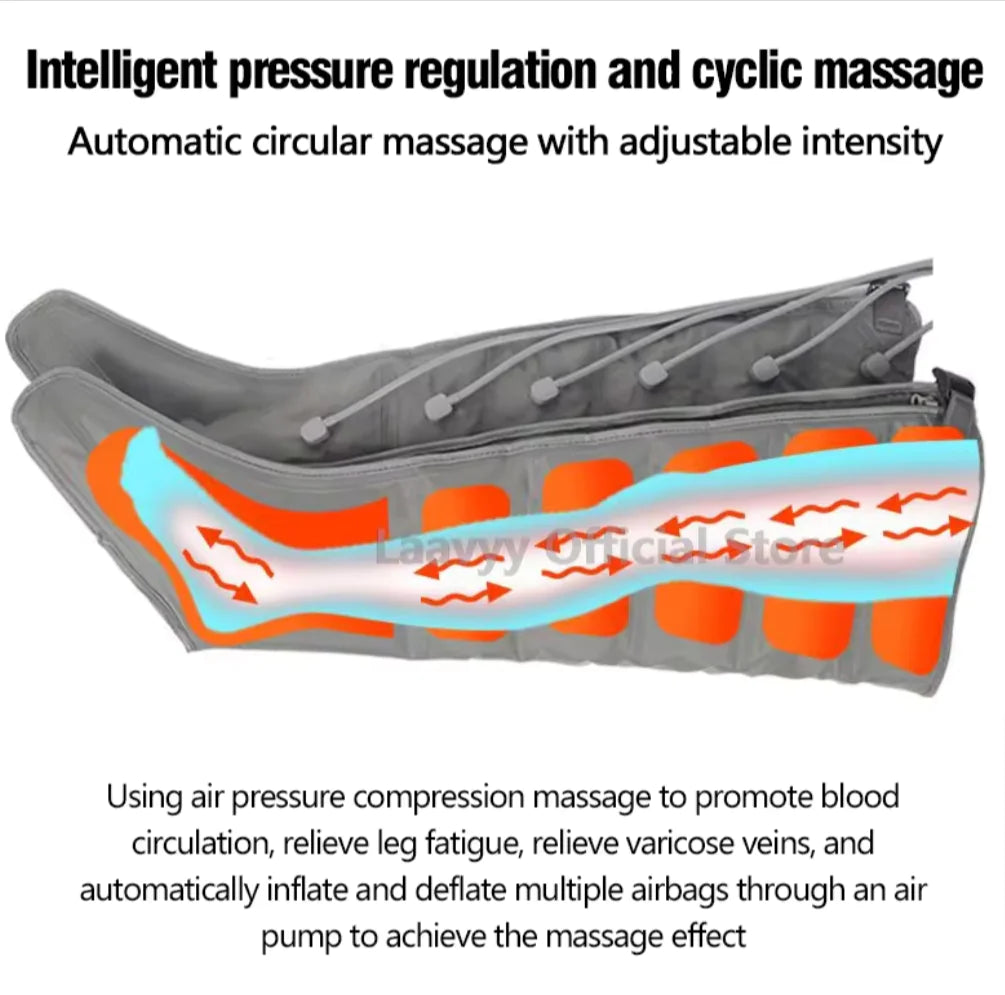 Premium Air Wave Muscle Relaxation System for Legs