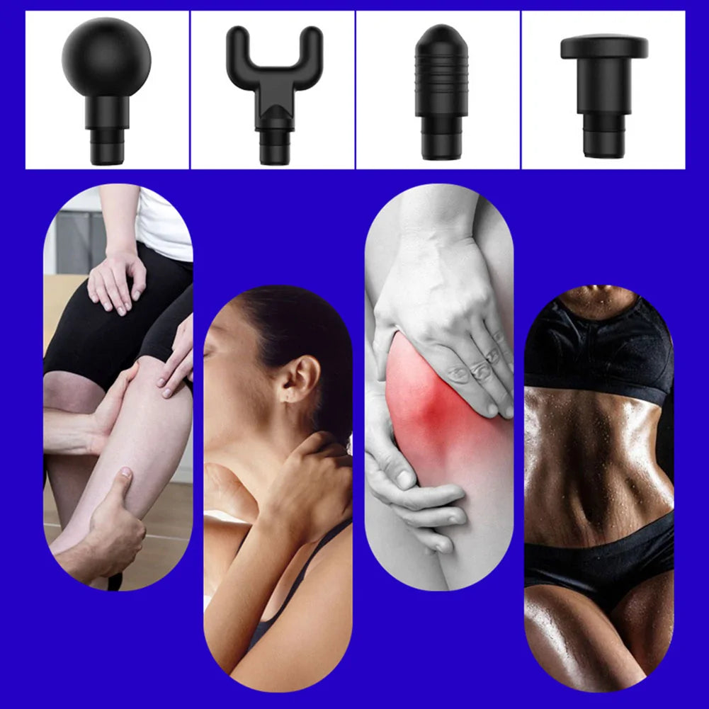 Percussive Deep Tissue Therapy Massager with Travel Case