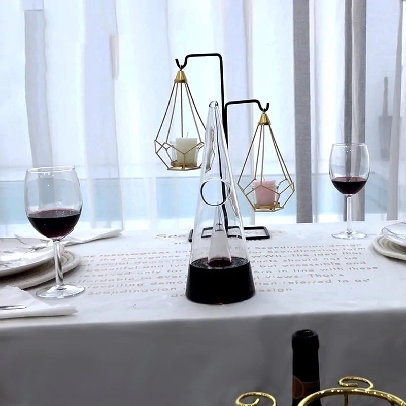 Premium Transparent Wine Decanter