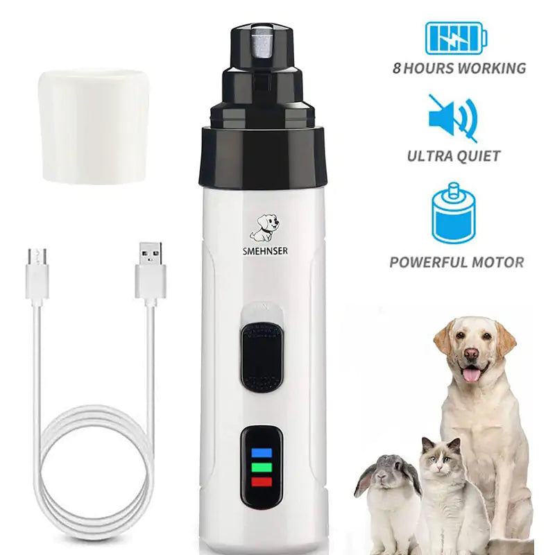 Precision Electric Canine Nail Grooming Device