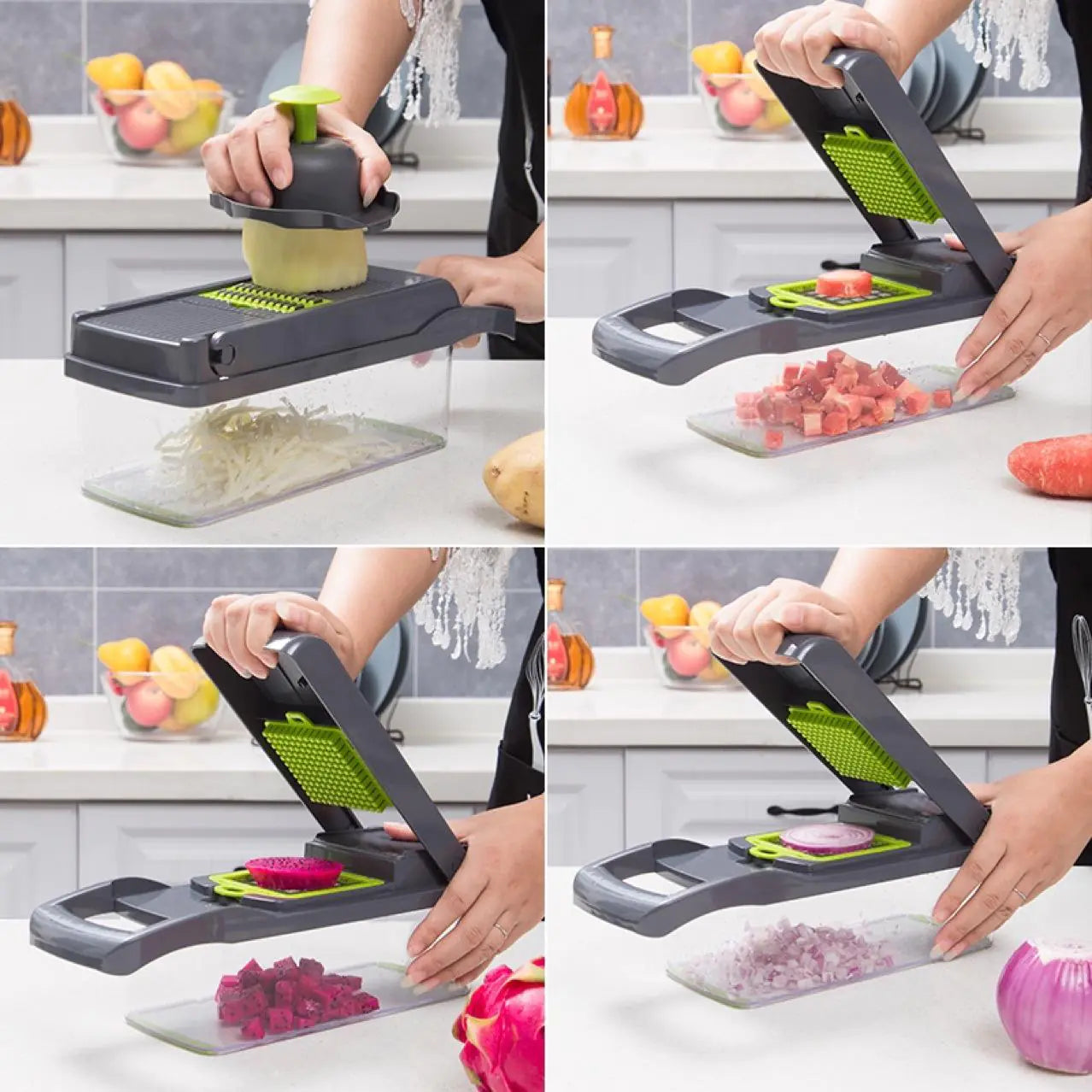 Precision Culinary Vegetable Chopper