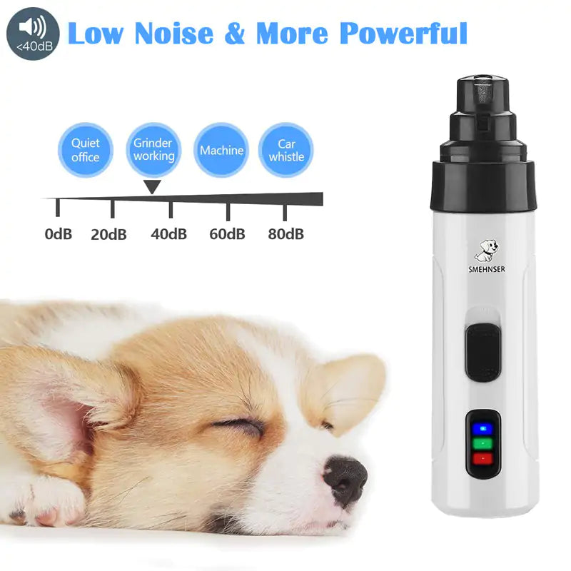 Precision Electric Canine Nail Grooming Device