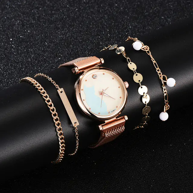 Opulent Women’s Watch Set for Versatile Styling